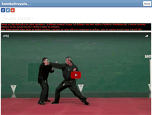 Tablet Screenshot of kombativezclub.com